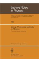 Group Theoretical Methods in Physics