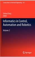 Informatics in Control, Automation and Robotics: Volume 2(133 Lecture Notes in Electrical Engineering)