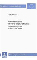 Faschismus ALS Theorie Und Erfahrung