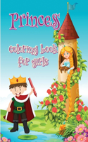 Princess coloring book for girls