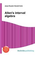 Allen's Interval Algebra