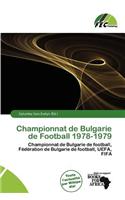 Championnat de Bulgarie de Football 1978-1979: (French)