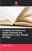 O efeito da lixeira na saúde humana em Mopamuro, LGA, Estado de Kogi