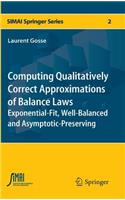 Computing Qualitatively Correct Approximations of Balance Laws