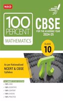 MTG 100 Percent Mathematics For Class 10 CBSE Board Exam 2024-25 | Chapter-Wise Self-evaluation Test, Theory, Diagrams Available All in One Book | As Per Rationalised NCERT & CBSE Syllabus