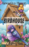 Creative Haven Birdhouse Coloring Book