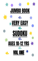 Jumbo Book Very Easy Sudoku Ages 10-12 Years Vol 1