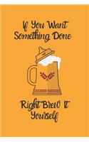 If You Want Something Done Right Brew It Yourself