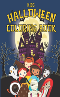Kids Halloween Coloring Book