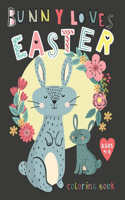 Bunny Loves Easter Coloring Book