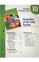 North Carolina Holt Science & Technology Chapter 10 Resource File: Formation of the Solar System: Grade 6