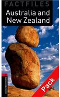 Oxford Bookworms Library Factfiles: Stage 3: Australia and New Zealand Audio CD Pack