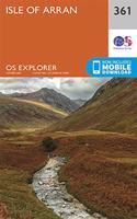Isle of Arran: (361 OS Explorer Map)