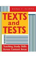 Texts and Tests: Teaching Study Skills Across Content Areas