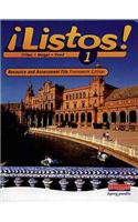 Listos! 1: Framework Edition Resource and Assessment File