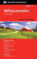 Rand McNally Easy to Read: Wisconsin State Map
