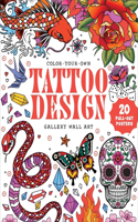 Tattoo Design: Coloring Book