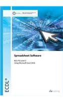 ECDL Spreadsheet Software Using Excel 2016 (BCS ITQ Level 2)