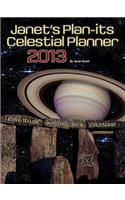 Janet's Plan-Its 2013 Celestial Planner Easy-To-Use Astrology Calendar