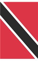 Trinidad And Tobago Flag Notebook - Trinidadian and Tobagonian Flag Book - Trinidad And Tobago Travel Journal: Medium College-Ruled Journey Diary, 110 page, Lined, 6x9 (15.2 x 22.9 cm)