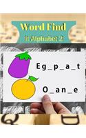 Word Find It Alphabet 2