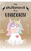 My Patronus is a Unicorn: Cute Unicorn Lovers Journal / Notebook / Diary / Birthday Gift (6x9 - 110 Blank Lined Pages)