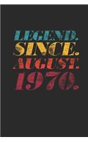 Legend Since August 1970