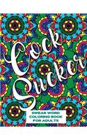 Cocksucker Swear Word Coloring Book for Adults