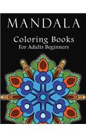 Mandala Coloring Books for Adults Beginners