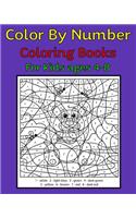 Color By Number Coloring Books For kids ages 4-8