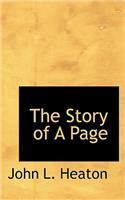 The Story of a Page