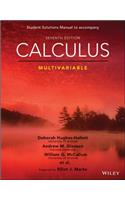 Calculus: Multivariable, 7e Student Solutions Manual