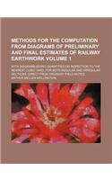 Methods for the Computation from Diagrams of Preliminary and Final Estimates of Railway Earthwork Volume 1; With Diagrams Giving Quantities on Inspection to the Nearest Cubic Yard, for Both Regular and Irregular Sections, Direct from Ordinary Field: (English)