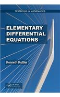Elementary Differential Equations