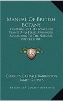 Manual of British Botany