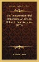 Nell' Inaugurazione Del Monumento A Giovanni Botero In Bene-Vagienna (1871)