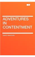 Adventures in Contentment