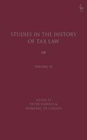 Studies in the History of Tax Law, Volume 10