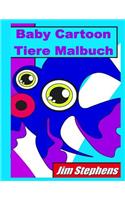 Baby Cartoon Tiere Malbuch