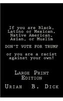 LP If you are Black Latino or Mexican, Native American, Asian, or Muslim