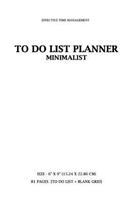 To Do List Planner