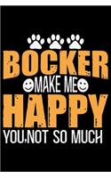 Bocker Make Me Happy You, Not So Much