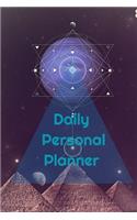 Daily Personal Planner: Personal Daily Planner and Agenda - Weekly and Monthly Organizer for Men and Women - NO Dates Goal and Productivity Planner