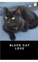 Black Cat Love Journal