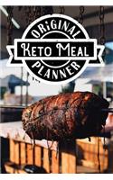 Original Keto Meal Planner: Plan and Track Your Meals Weekly (Notebook/Journal/Planner)