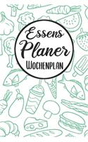 Essens Planer Wochenplan: Essensplaner - Einkausfplan A5, Einkaufsliste, Menüplaner - 52 Wochenplan