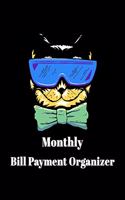 Monthly Bill Payment Organizer: Money Debt Tracker, Bill Payment Organizer, Bill Payment Checklist, Bill payment tracker. Planning Budgeting Record. Simple Home Budget Spreadsheet 