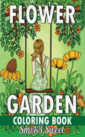 Flower Garden Coloring Book