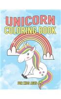 Unicorn Coloring Book for Kids Ages 4-8