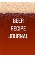 Beer Recipe Journal